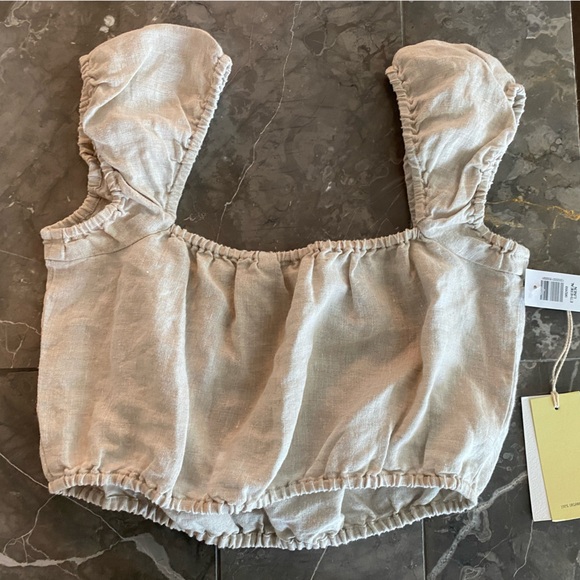 Ethereal Linen Blouse - Brand New - Picture 4 of 5